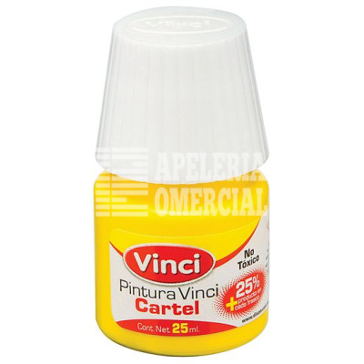 PINTURAS PARA CARTELES VINCI AMARILLO LIMON